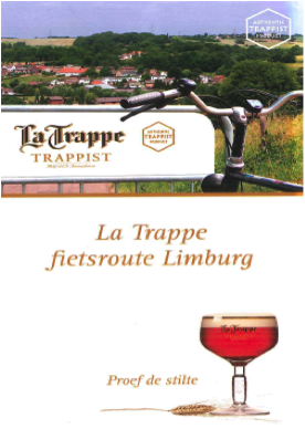 La Trappe Fietsroutes Limburg verkrijgbaar bij café 't Vereinshoes in Vaals